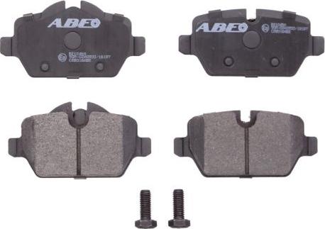 ABE C2B016ABE - Тормозные колодки, дисковые, комплект autodnr.net