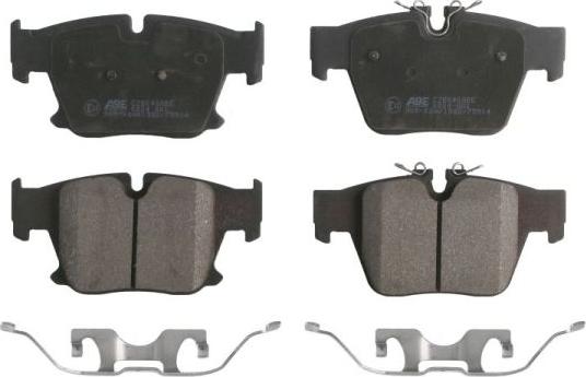 ABE C2B040ABE - Гальмівні колодки, дискові гальма autocars.com.ua