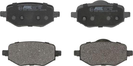 ABE C2C018ABE - Гальмівні колодки, дискові гальма autocars.com.ua