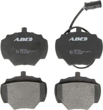 ABE C2I000ABE - Тормозные колодки, дисковые, комплект autodnr.net