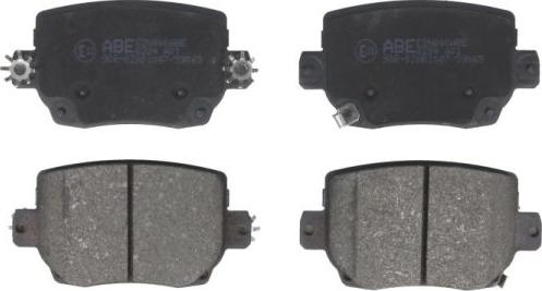 ABE C2N000ABE - Гальмівні колодки, дискові гальма autocars.com.ua