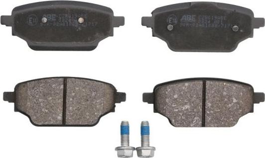 ABE C2R019ABE - Гальмівні колодки, дискові гальма autocars.com.ua