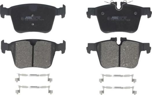 ABE C2V011ABE - Гальмівні колодки, дискові гальма autocars.com.ua