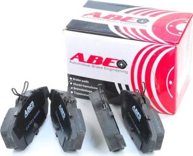 ABE C2Y014ABE - Тормозные колодки, дисковые, комплект avtokuzovplus.com.ua