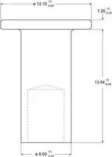 ABEX 92055 - Заклепка, накладки барабанного гальма autocars.com.ua