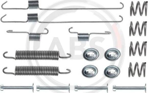 A.B.S. 0001Q - Комплектуючі, барабанний гальмівний механізм autocars.com.ua
