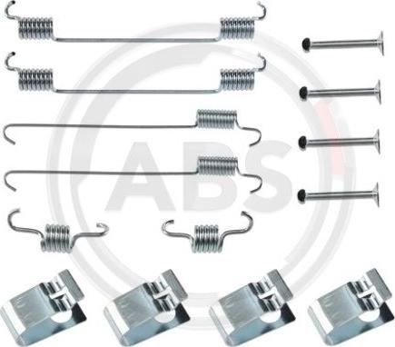 A.B.S. 0007Q - Комплектуючі, барабанний гальмівний механізм autocars.com.ua