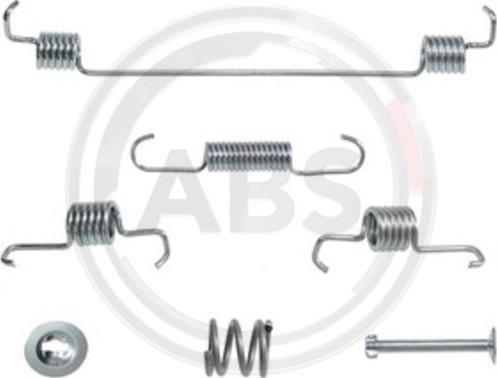 A.B.S. 0018Q - Комплектующие, барабанный тормозной механизм avtokuzovplus.com.ua