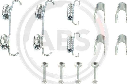 A.B.S. 0078Q - Комплектуючі, барабанний гальмівний механізм autocars.com.ua