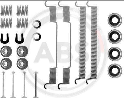 A.B.S. 0543Q - Комплектующие, барабанный тормозной механизм autodnr.net