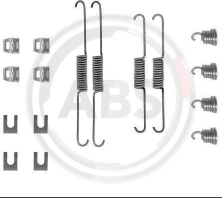 A.B.S. 0553Q - Комплектуючі, барабанний гальмівний механізм autocars.com.ua