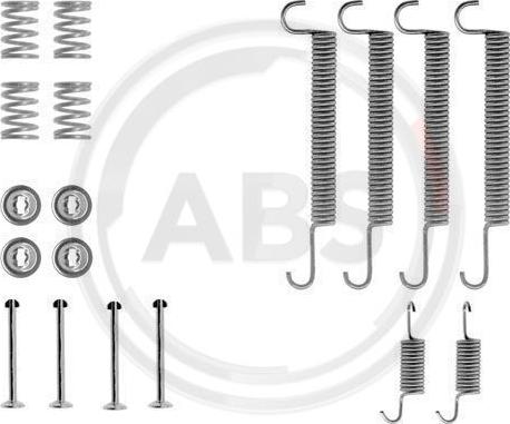 A.B.S. 0559Q - Комплектующие, барабанный тормозной механизм autodnr.net