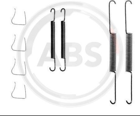 A.B.S. 0562Q - Комплектуючі, барабанний гальмівний механізм autocars.com.ua