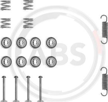 A.B.S. 0564Q - Комплектуючі, барабанний гальмівний механізм autocars.com.ua