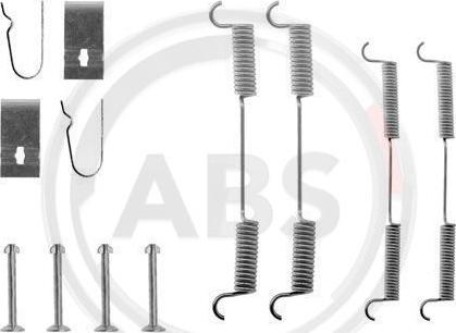 A.B.S. 0568Q - Комплектуючі, барабанний гальмівний механізм autocars.com.ua