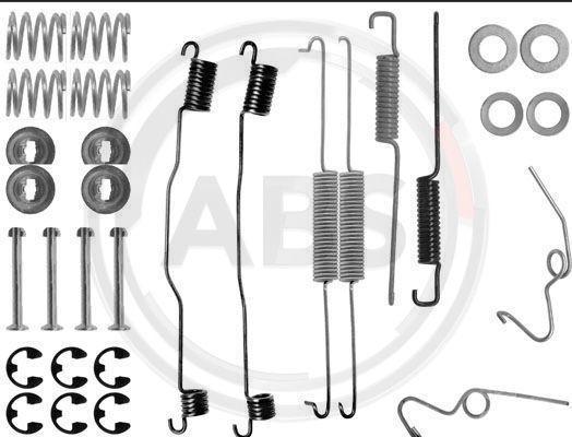 A.B.S. 0624Q - Комплектуючі, барабанний гальмівний механізм autocars.com.ua