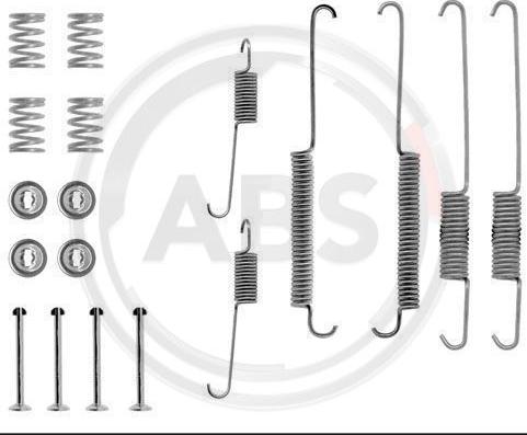 A.B.S. 0640Q - Комплектуючі, барабанний гальмівний механізм autocars.com.ua