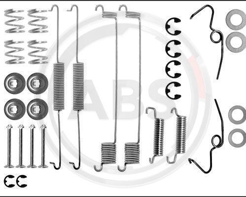 A.B.S. 0641Q - Комплектуючі, барабанний гальмівний механізм autocars.com.ua