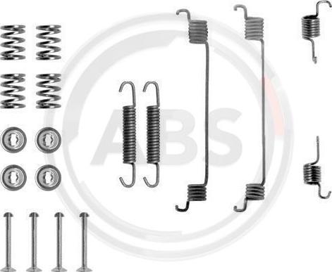 A.B.S. 0672Q - Комплектующие, барабанный тормозной механизм avtokuzovplus.com.ua