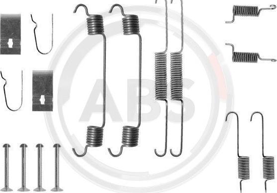 A.B.S. 0675Q - Комплектующие, барабанный тормозной механизм avtokuzovplus.com.ua