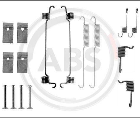 A.B.S. 0676Q - Комплектующие, барабанный тормозной механизм avtokuzovplus.com.ua