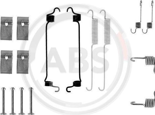 A.B.S. 0677Q - Комплектующие, барабанный тормозной механизм avtokuzovplus.com.ua