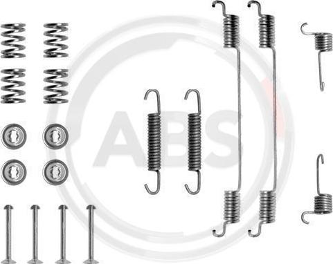 A.B.S. 0682Q - Комплектуючі, барабанний гальмівний механізм autocars.com.ua