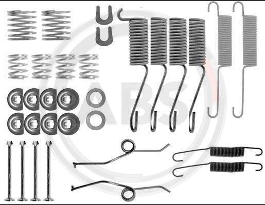 A.B.S. 0697Q - Комплектующие, барабанный тормозной механизм avtokuzovplus.com.ua