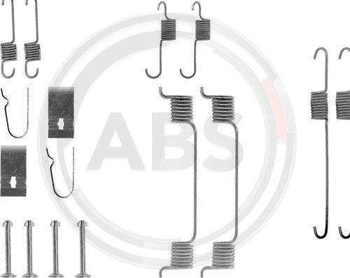 A.B.S. 0700Q - Комплектуючі, барабанний гальмівний механізм autocars.com.ua