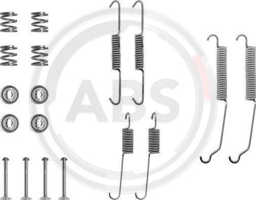 A.B.S. 0701Q - Комплектующие, барабанный тормозной механизм avtokuzovplus.com.ua