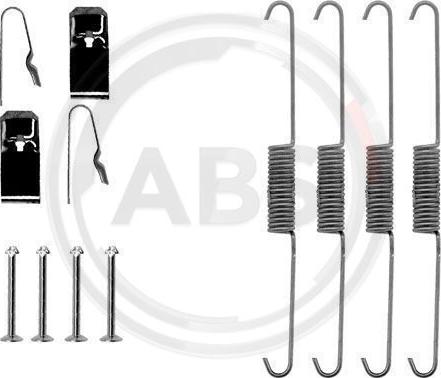 A.B.S. 0725Q - Комплектуючі, барабанний гальмівний механізм autocars.com.ua