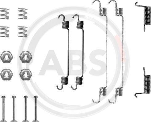 A.B.S. 0737Q - Комплектуючі, барабанний гальмівний механізм autocars.com.ua