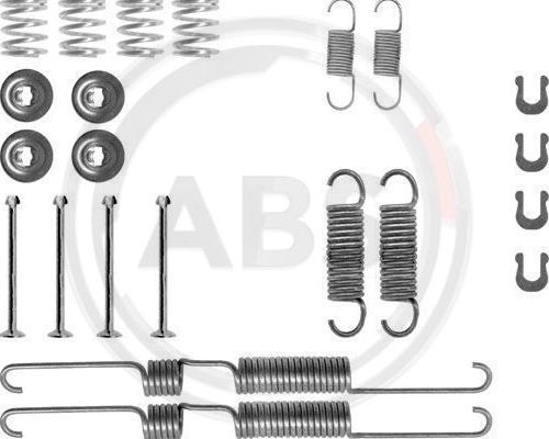 A.B.S. 0738Q - Комплектующие, барабанный тормозной механизм avtokuzovplus.com.ua