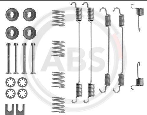 A.B.S. 0747Q - Комплектуючі, барабанний гальмівний механізм autocars.com.ua