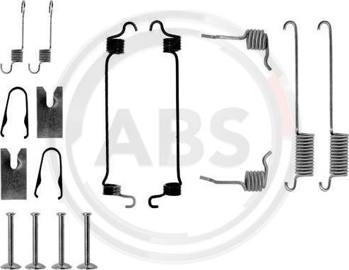 A.B.S. 0751Q - Комплектующие, барабанный тормозной механизм avtokuzovplus.com.ua