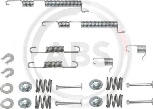 A.B.S. 0765Q - Комплектуючі, барабанний гальмівний механізм autocars.com.ua