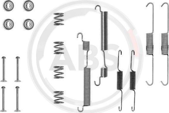 A.B.S. 0770Q - Комплектуючі, барабанний гальмівний механізм autocars.com.ua