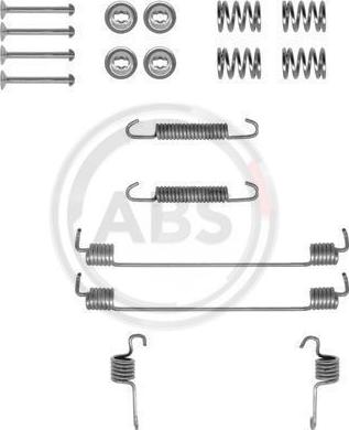 A.B.S. 0792Q - Комплектуючі, барабанний гальмівний механізм autocars.com.ua