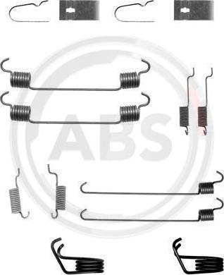 A.B.S. 0799Q - Комплектующие, барабанный тормозной механизм avtokuzovplus.com.ua