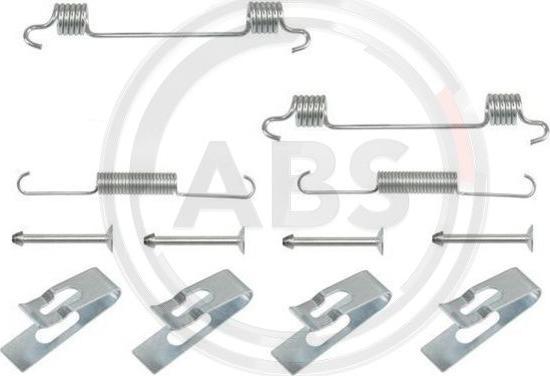 A.B.S. 0808Q - Комплектующие, барабанный тормозной механизм avtokuzovplus.com.ua