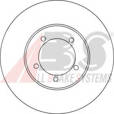 A.B.S. 16283 OE - Гальмівний диск autocars.com.ua