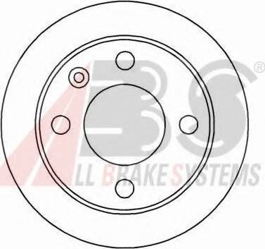 A.B.S. 15733 OE - Тормозной диск autodnr.net