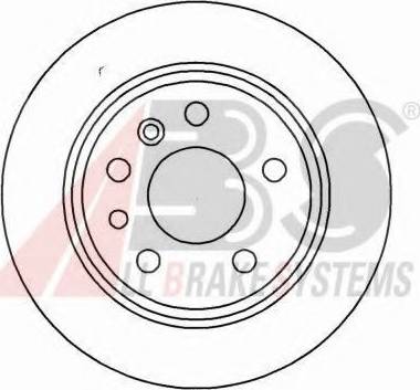 A.B.S. 16264 OE - Тормозной диск autodnr.net