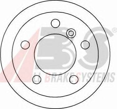 A.B.S. 16454 OE - Гальмівний диск autocars.com.ua