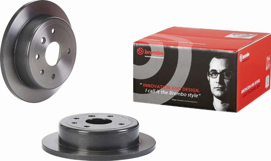 A.B.S. 08.E764.11 - Гальмівний диск autocars.com.ua