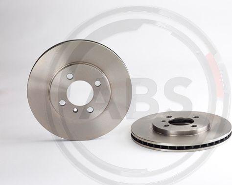 A.B.S. 09.4883.10 - Гальмівний диск autocars.com.ua