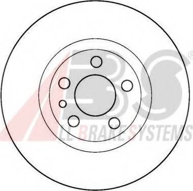 A.B.S. 16288 OE - Тормозной диск autodnr.net