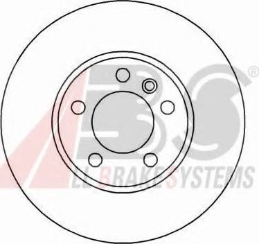 A.B.S. 16113 OE - Гальмівний диск autocars.com.ua