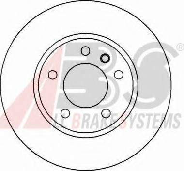 A.B.S. 16263 OE - Гальмівний диск autocars.com.ua