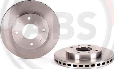 A.B.S. 09.6753.30 - Гальмівний диск autocars.com.ua